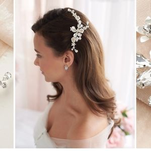 Wedding crystal comb